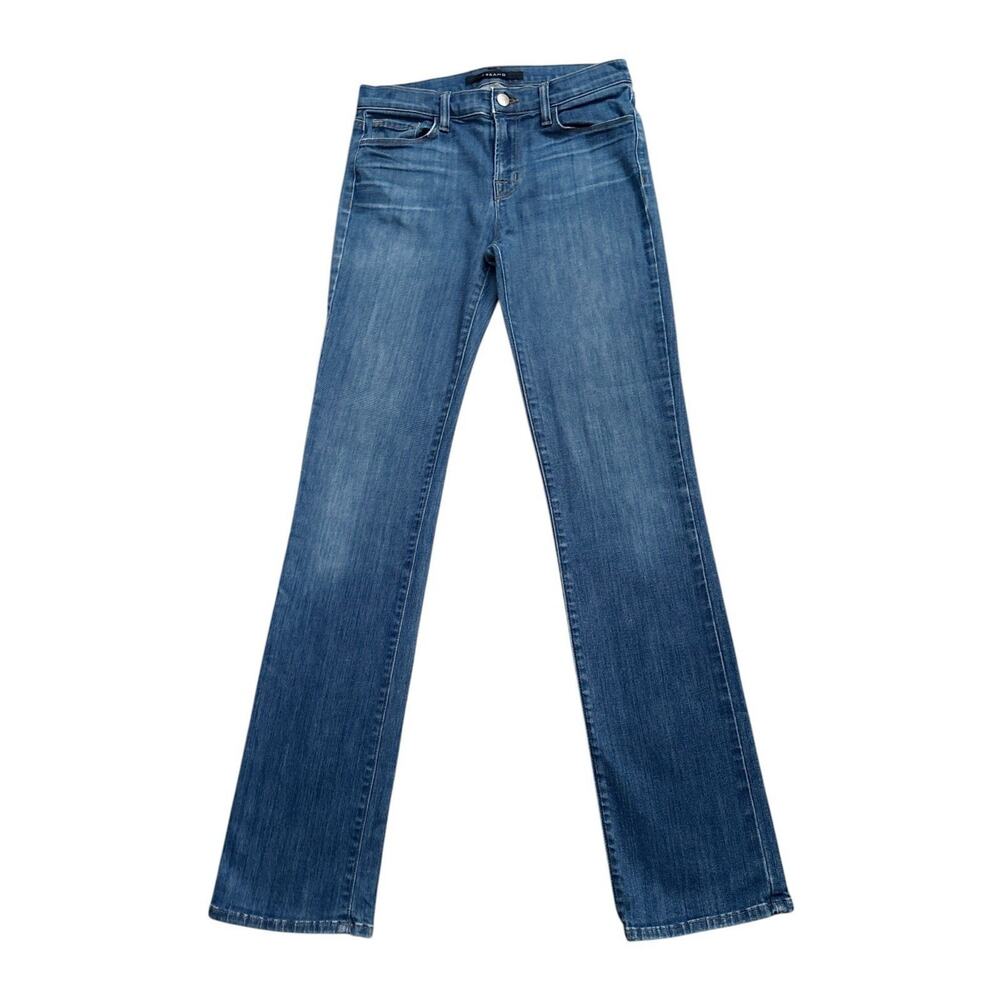 J Brand Size 27 Clarity Cigarette Slim Straight Slim Straight Blue Stretch Jeans